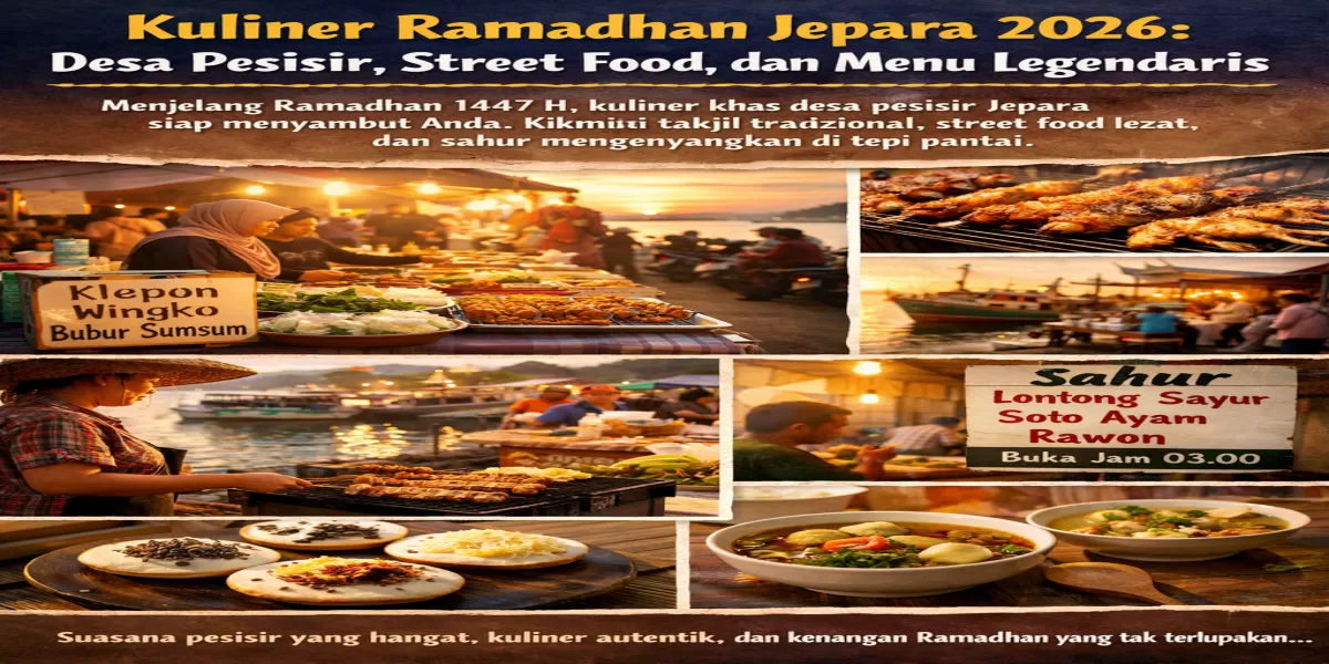 Kuliner Ramadhan Jepara 2026: Desa Pesisir, Street Food, dan Menu Legendaris (Ilustrasi gambar )