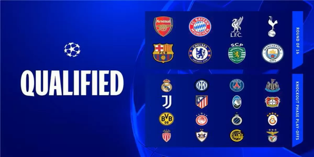 Resmi! Ini 8 Tim yang Lolos Otomatis ke 16 Besar Liga Champions (Daftar Tim Lolos 16 Besar Liga Champions. (Foto/Liga Champions))