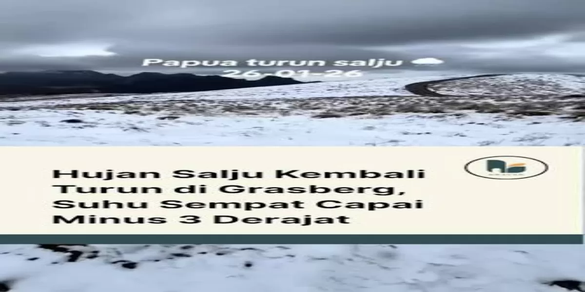 Papua Tengah Tertutup Salju, Video Viral di TikTok Bikin Netizen Kagum dan Takjub Fenomena Alam Ini (Instagram )