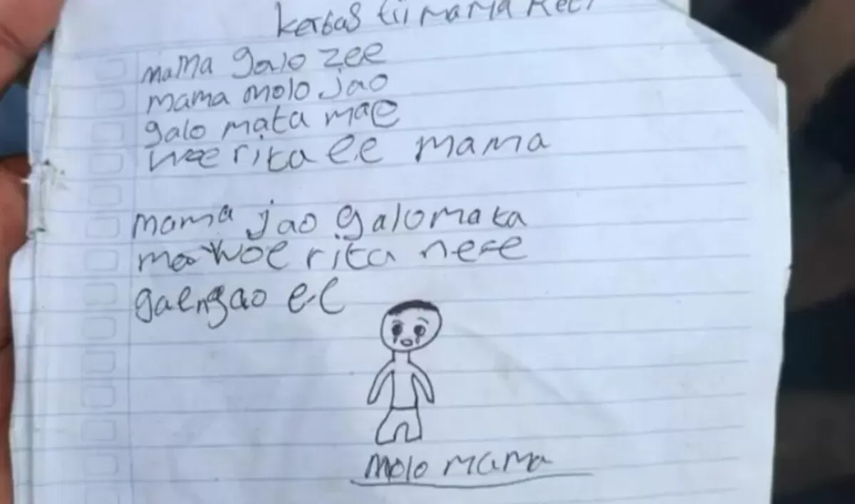 sepucuk surat dari siswa YRB sebelum bunuh diri (UMS)
