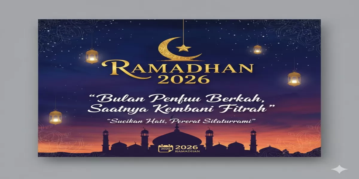 Kata-Kata Menyambut Bulan Suci Ramadhan 2026 yang Menyentuh Hati dan Menguatkan Iman (Ilustrasi gambar )