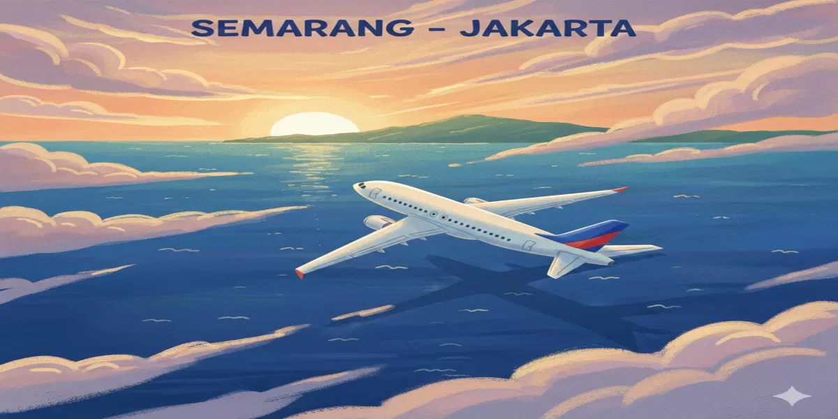 Cek Jadwal Pesawat Semarang&ndash;Jakarta Februari 2026, Ini Jam Terbang Favorit dan Harga Tiketnya (Ilustrasi gambar )