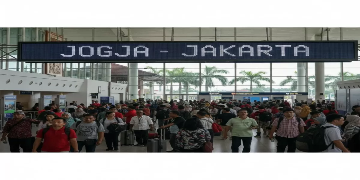 Buruan Cek Penerbangan YIA&ndash;Jakarta Februari 2026, Pilih Direct atau Transit Paling Hemat? (Ilustrasi gambar )