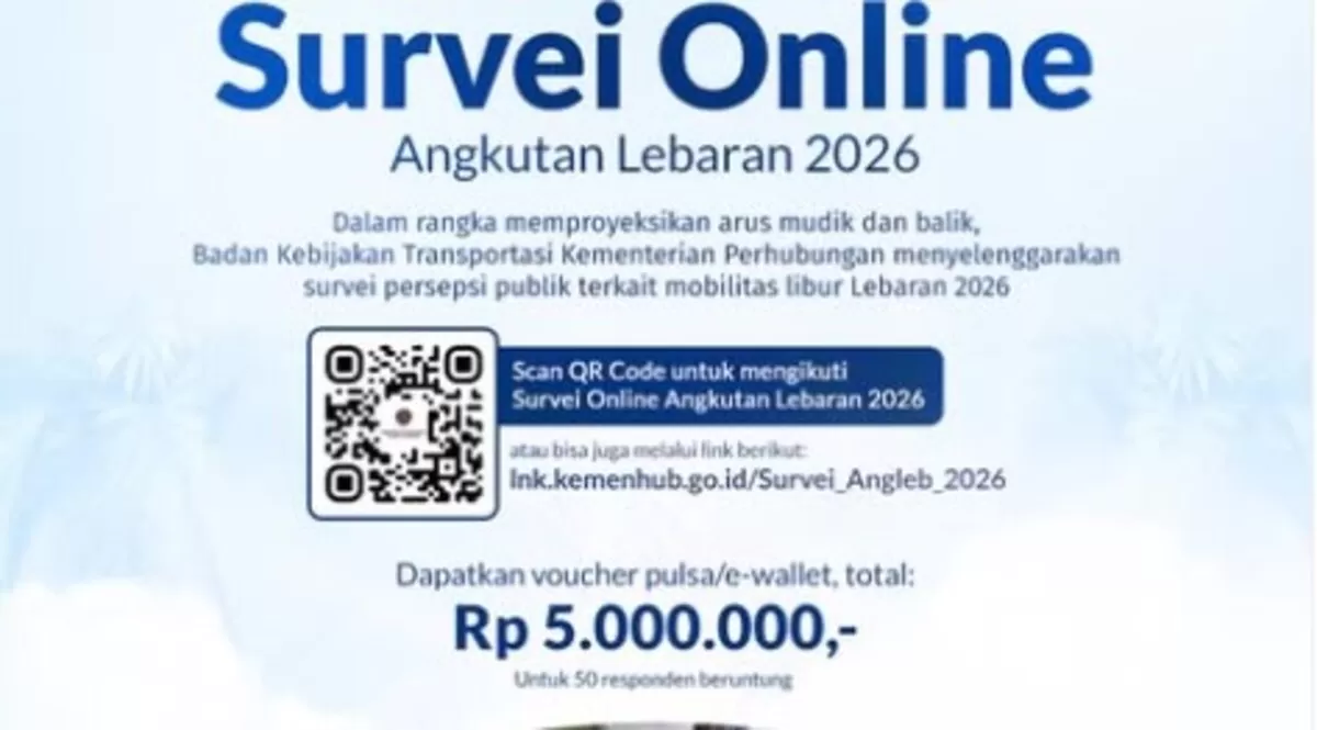 Survei Online Angkutan Lebaran 2026 (kemenhub)