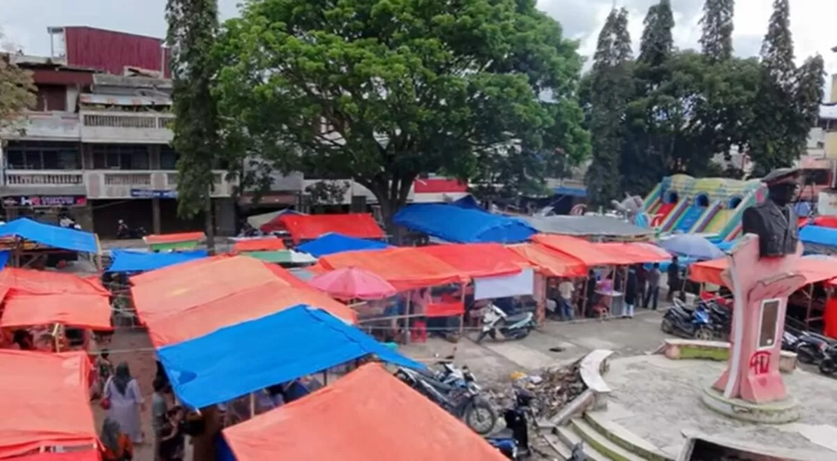 Kondisi Pasar Mambo di Sungai Penuh (youtube)