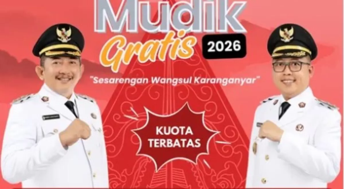 Mudik Gratis 2026 Bersama Pemkab Karanganyar (Dishub Karanganyar)