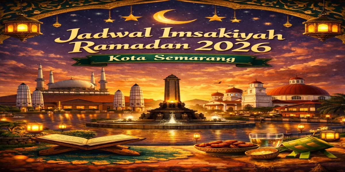 Cek Sekarang! Jadwal Imsakiyah Kota Semarang Ramadhan 2026 Versi Pemerintah Lengkap 1&ndash;30 Hari (Ilustrasi gambar )