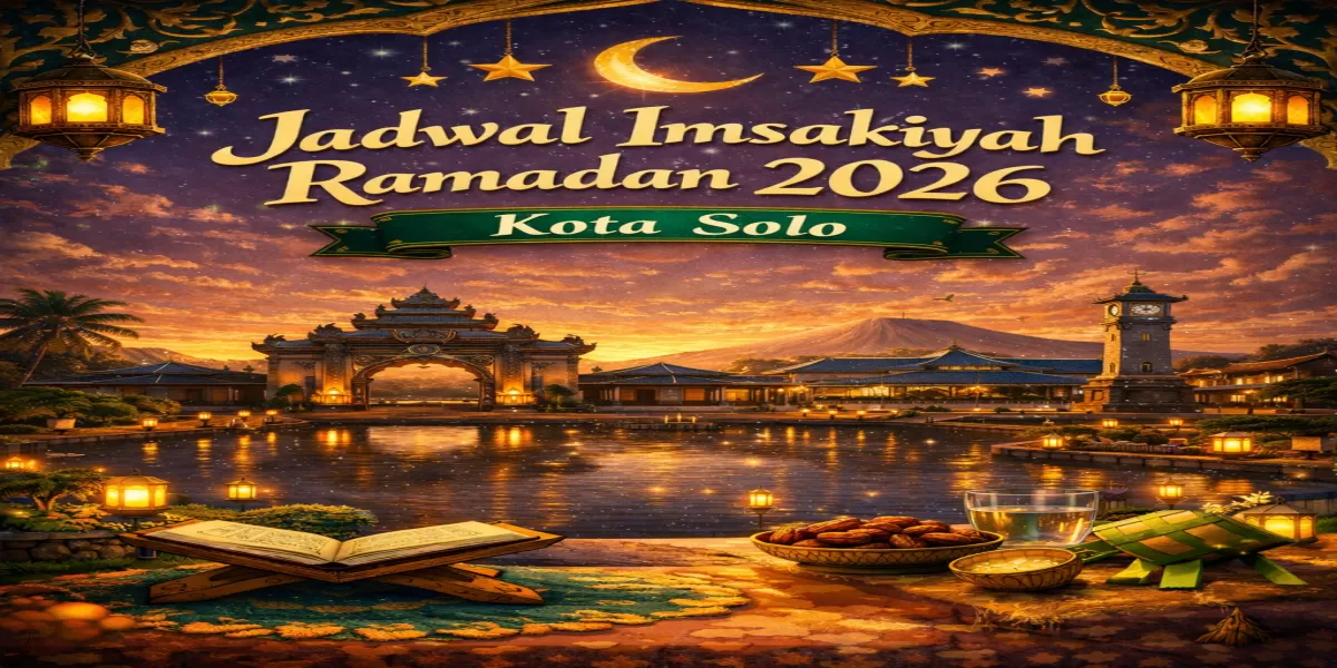 Catat Yuk! Jadwal Sahur dan Buka Puasa Kota Solo Ramadhan 2026 Resmi Kemenag dari Awal sampai Akhir (Ilustrasi gambar )