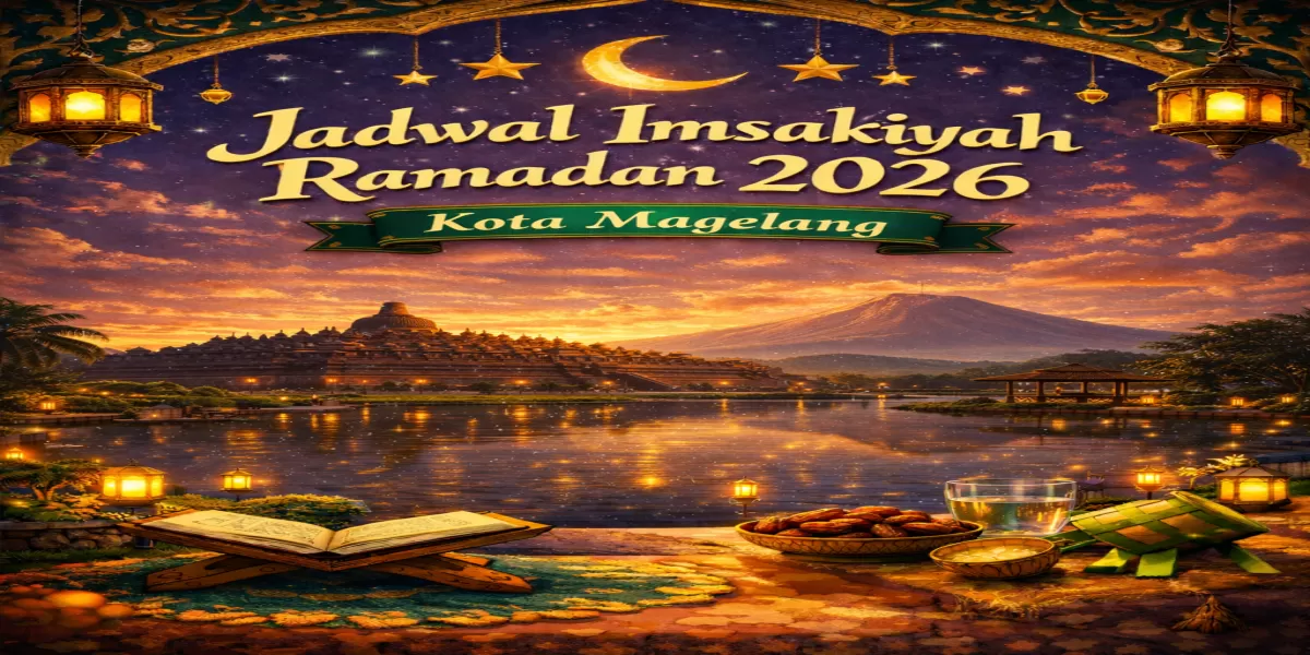 Jadwal Resmi Imsak dan Buka Puasa Kota Magelang Ramadhan 2026 dari Kemenag RI Simpan Sekarang! (Ilustrasi gambar )