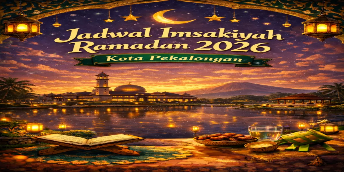 Jadwal Lengkap Imsakiyah Pekalongan Ramadhan 2026 Versi Kemenag RI Yuk Share ke Keluarga! (Ilustrasi gambar )