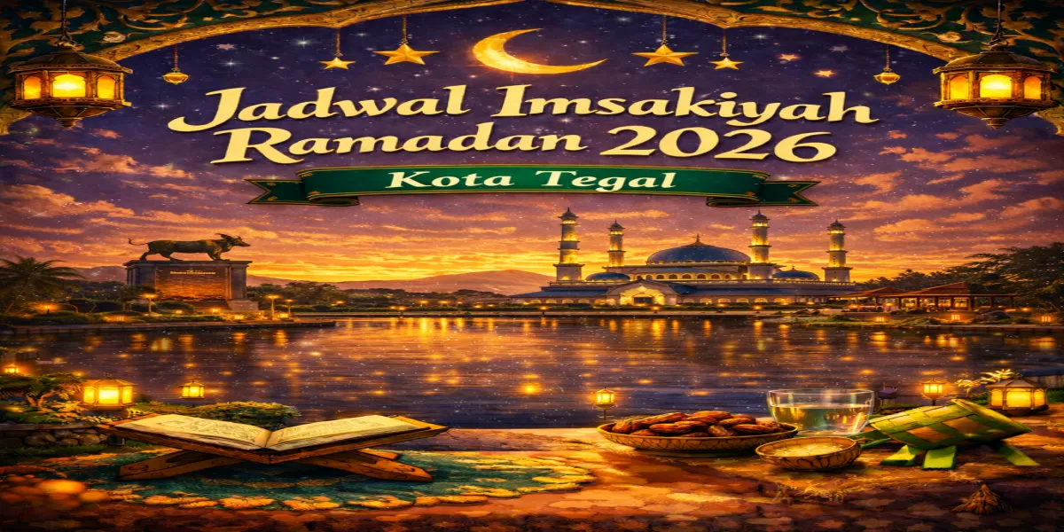 Update Terkini! Jadwal Imsakiyah Kota Tegal Ramadan 2026 Versi Pemerintah Kemenag Lengkap 30 Hari (Ilustrasi gambar )