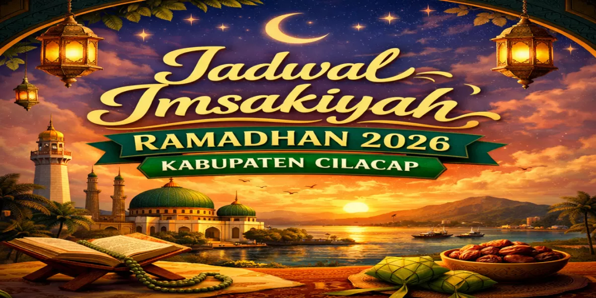 Info Jadwal Imsak untuk Kabupaten Cilacap 1447 H / 2026 M Resmi Pemerintah! (Ilustrasi gambar )