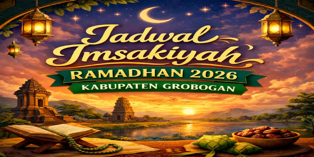 Warga Grobogan Cek! Jadwal Imsakiyah Kabupaten Grobogan Ramadhan 2026 Resmi Kemenag 1&ndash;30 Hari (Ilustrasi gambar )