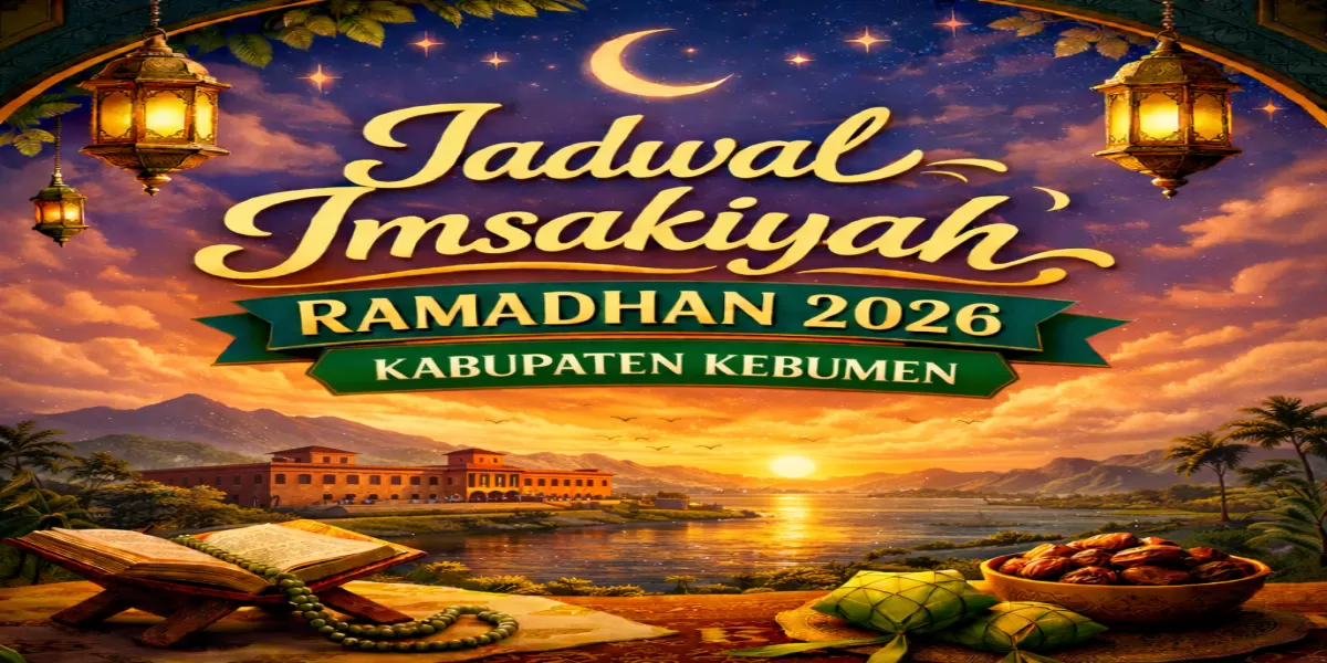 Buat Warga Kabumen! Cek Jadwal Ramadhan Kabupaten Kebumen 1447 H / 2026 M Resmi Pemerintah (Ilustrasi gambar )