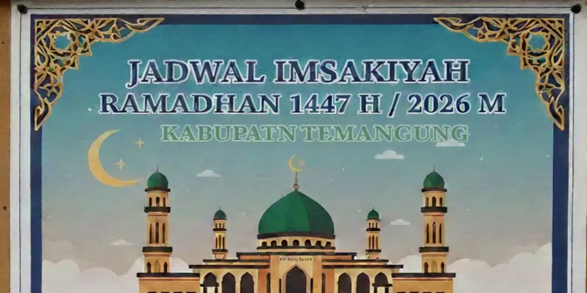 Resmi dari Kemenag! Jadwal Imsakiyah Ramadan 2026 Temanggung Terbaru, Info Waktu Imsak, Subuh, Terbit, Dhuha, Zuhur, Asar, Magrib dan Isya (Ilustrasi gambar )
