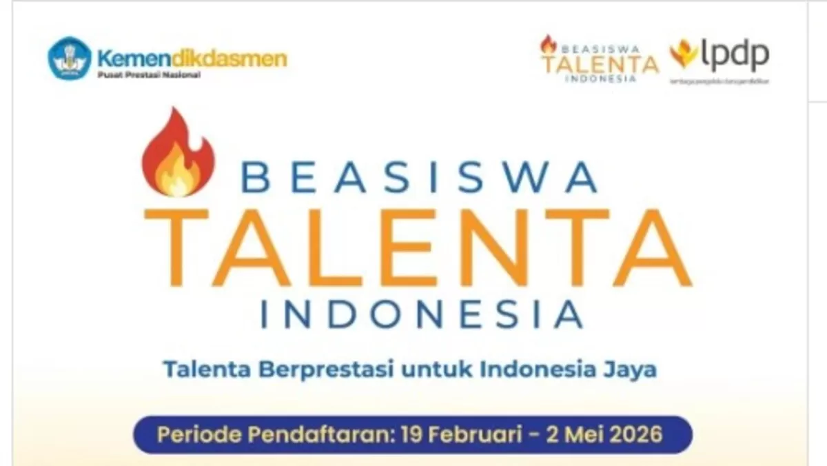 Beasiswa Talenta Indonesia 2026 (Kemendikdasmen)