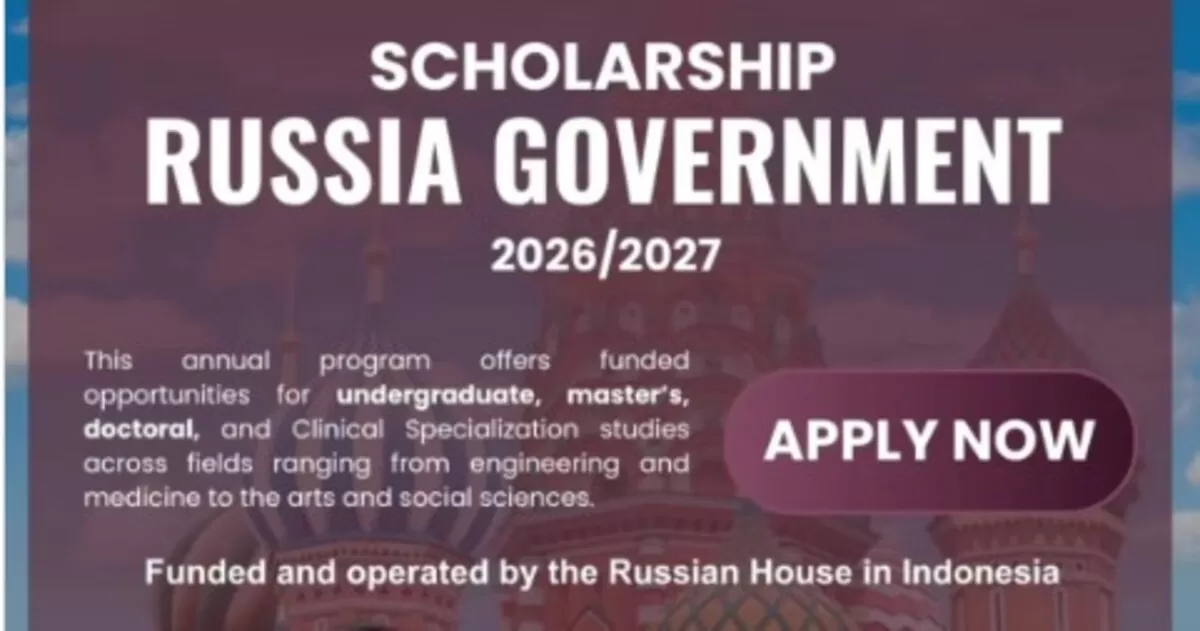 Beasiswa Pemerintah Rusia (UNJ)