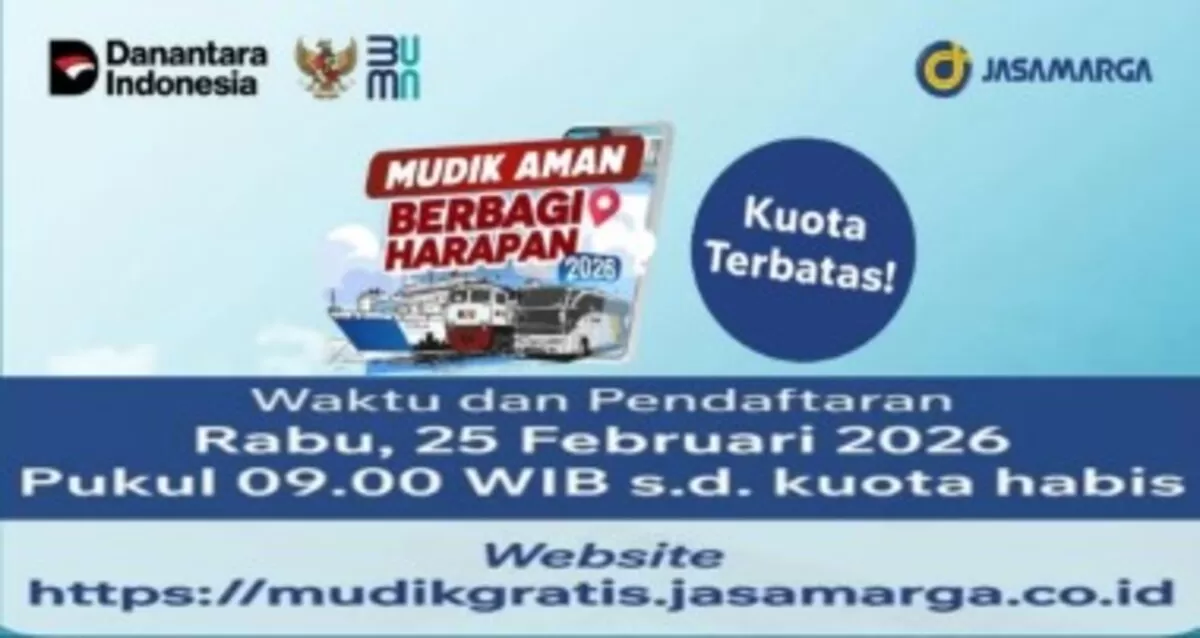 Mudik Gratis 2026 Bersama Jasa Marga (Jasa Marga)