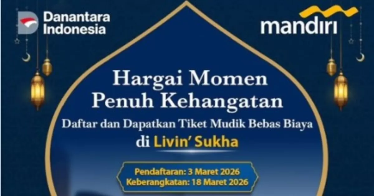 Mudik Gratis BUMN 2026 Bersama Bank Mandiri (Bank Mandiri)