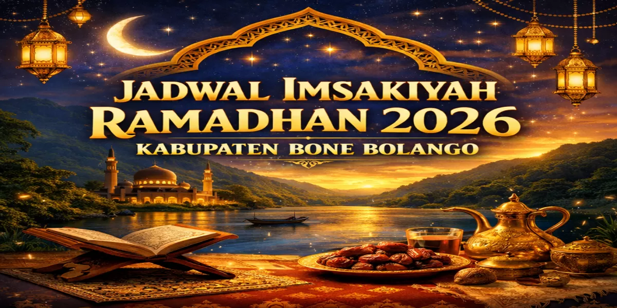 Catat di Sini! Jadwal Imsak dan Buka Puasa Bone Bolango Ramadhan 2026 Full Sebulan (Ilustrasi gambar )
