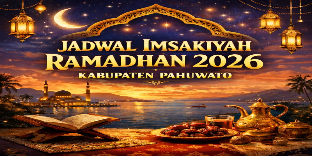 Jangan Sampai Terlewat! Jadwal Imsakiyah Kabupaten Pahuwato Ramadhan 2026 Akurat dan Terbaru (Ilustrasi gambar )