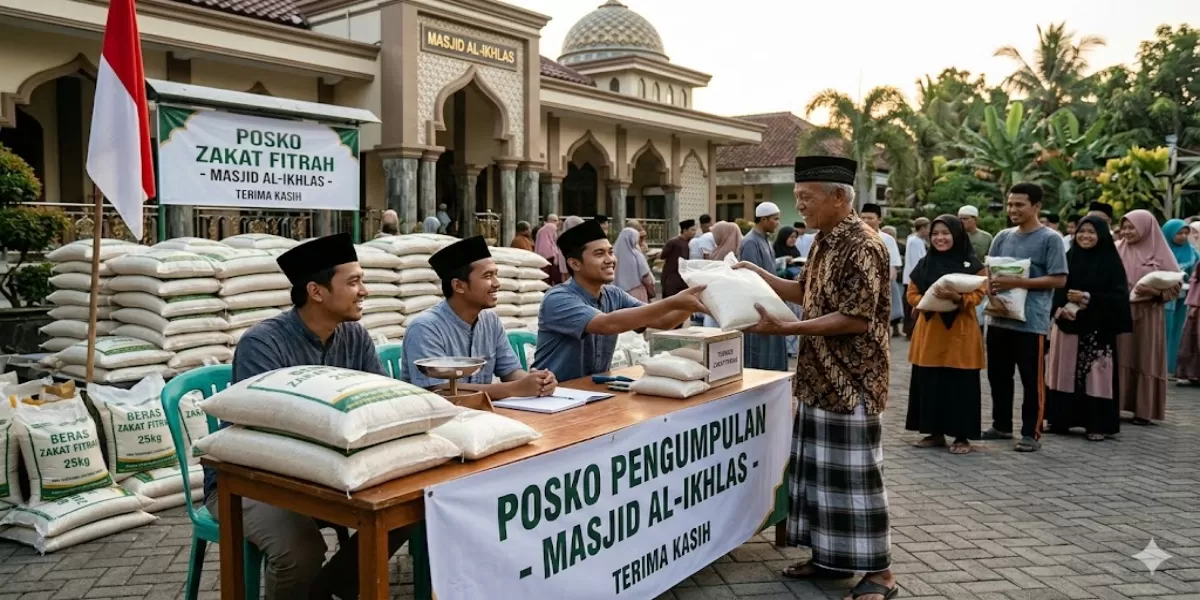 Segera Cek! Waktu Terbaik Membayar Zakat Fitrah 2026 Agar Tidak Terlambat Sebelum Idul Fitri (Ilustrasi gambar )