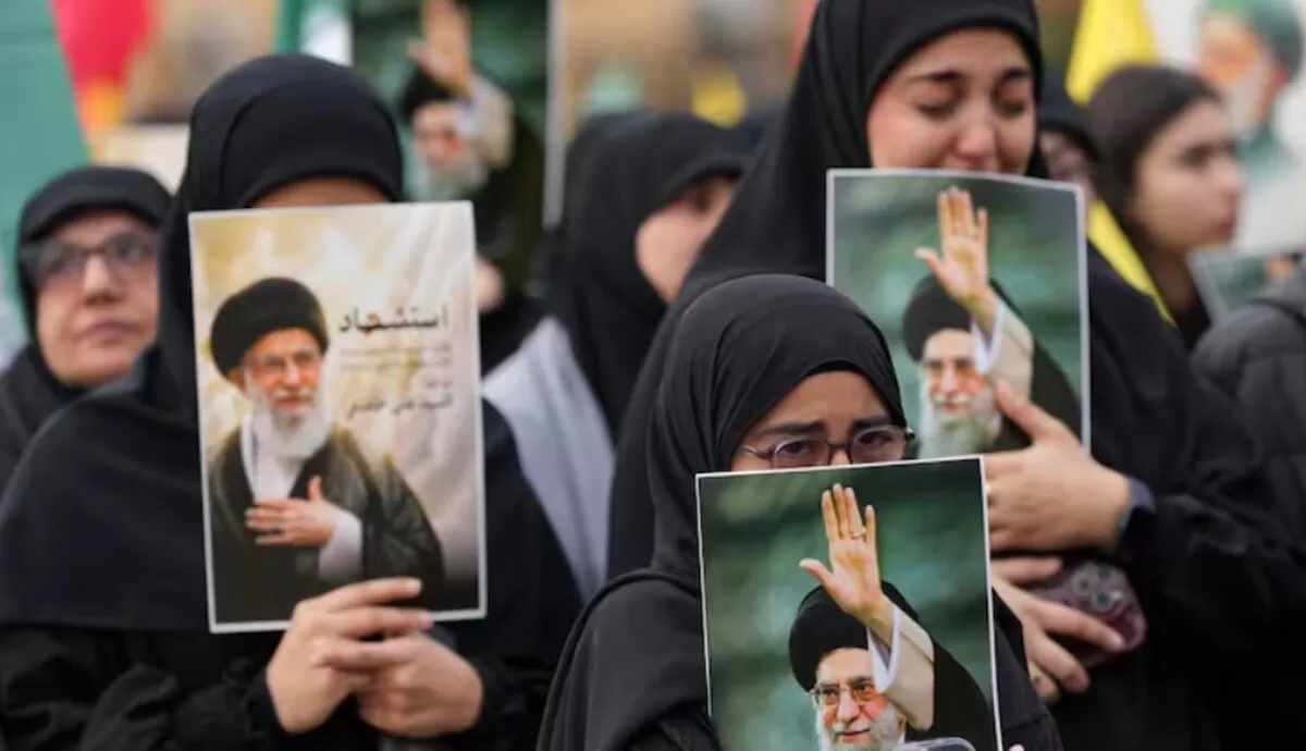 Warga Iran bersedih pasca kematian Ayatollah Ali Khamenei (1news)