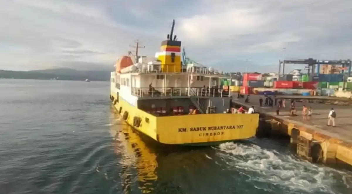 KM Sabuk Nusantara 107 (pos kupang)