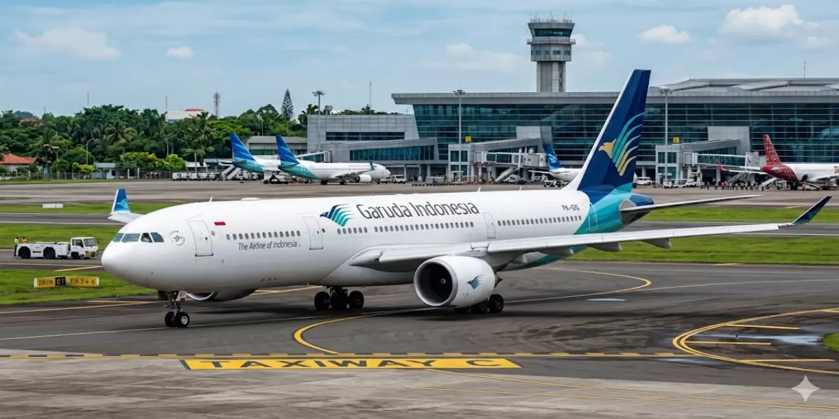 Buruan Pesan! Promo Tiket Pesawat Garuda Diskon Hingga 20 Persen Berlaku Sampai 8 Maret 2026 (Ilustrasi gambar )