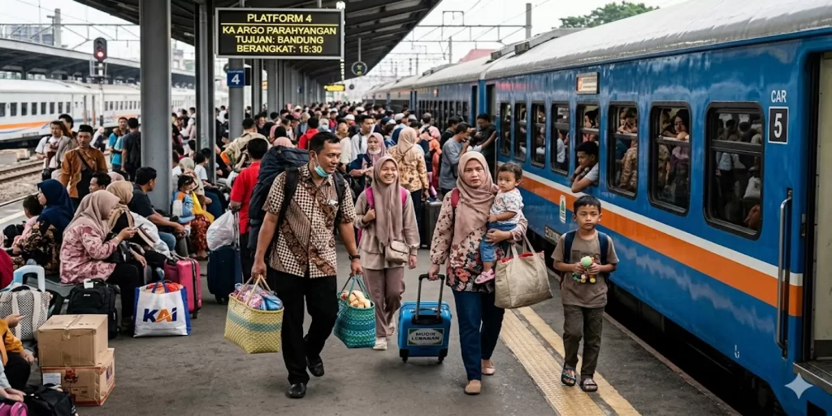 Yuk Rencanakan Mudik! Ini Tanggal Kereta 2026 yang Tiketnya Masih Ada dan Rute yang Biasanya Cepat Habis (Ilustrasi gambar )