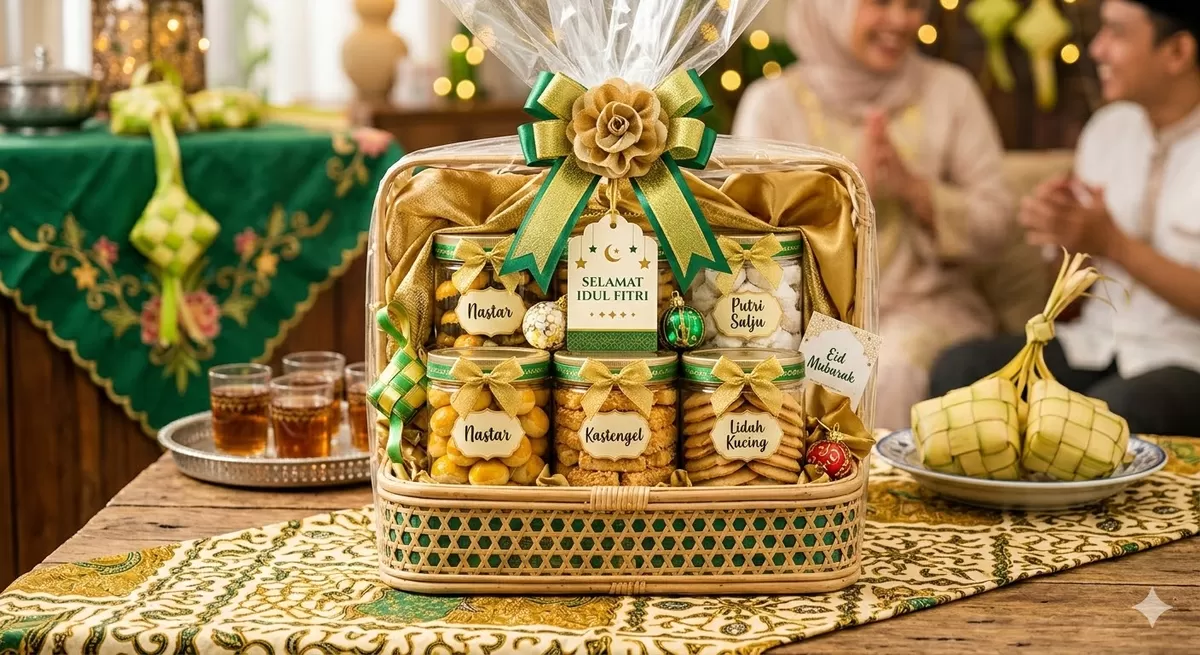 Simak! 7 Rekomendasi Hadiah yang Cocok Dibagikan Saat Lebaran, dari Hampers Sembako hingga Parcel Kue Kering yang Berkesan (Ilustrasi gambar )