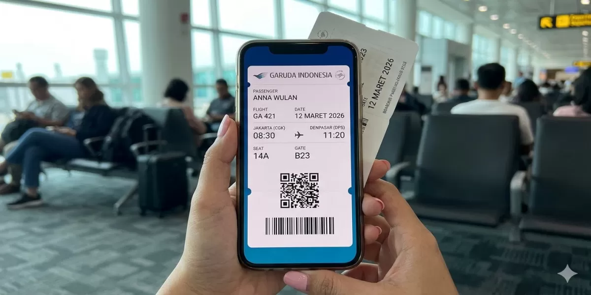 Wajib Tahu! 5 Tips Mendapatkan Tiket Pesawat Murah Saat Mudik Lebaran 2026 (Ilustrasi gambar )