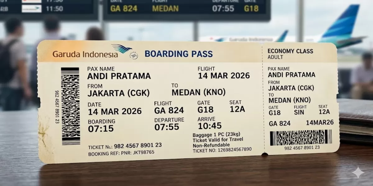 Simak Daftarnya! Harga Tiket Pesawat Mudik Lebaran 2026 Mulai Naik, Ini Rute Penerbangan yang Paling Mahal (Ilustrasi gambar )