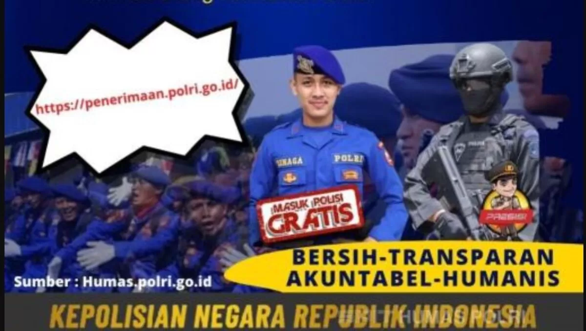 Pendaftaran Tamtama Brimob dan Polair (Polri)