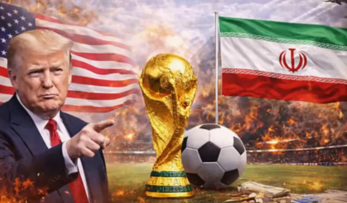 Ilustrasi Donald Trump dan masalah Piala Dunia (berbagai sumber)