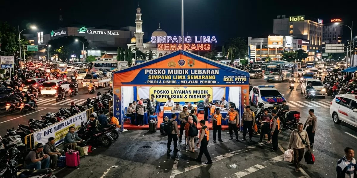 Wajib Tahu! 11 Titik Posko Mudik Lebaran 2026 di Kota Semarang Lengkap dengan Fasilitas Tempat Istirahat untuk Pemudik (Ilustrasi gambar )