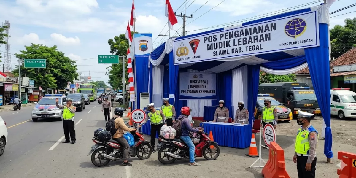 Pemudik Harus Tahu! Daftar 10 Posko Mudik Lebaran 2026 di Tegal dari Slawi hingga Suradadi Lengkap Fasilitas Istirahat (Ilustrasi gambar )