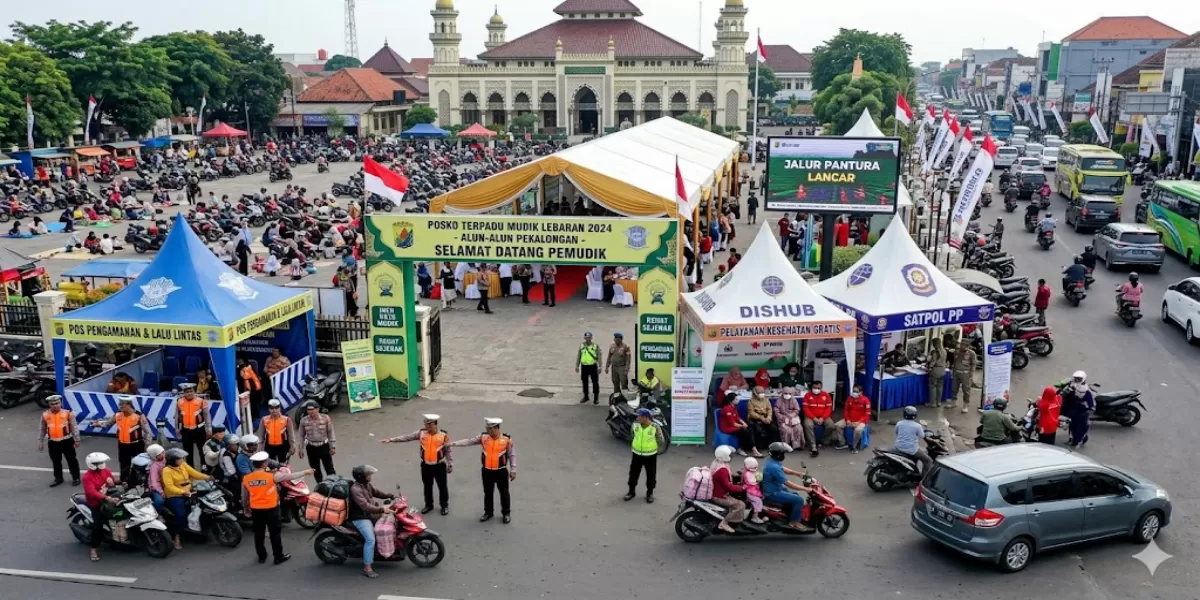 Simpan Informasinya! 9 Titik Posko Mudik Lebaran 2026 di Pekalongan dari Exit Tol hingga Jalur Pantura Lengkap Fasilitas Istirahat (Ilustrasi gambar )
