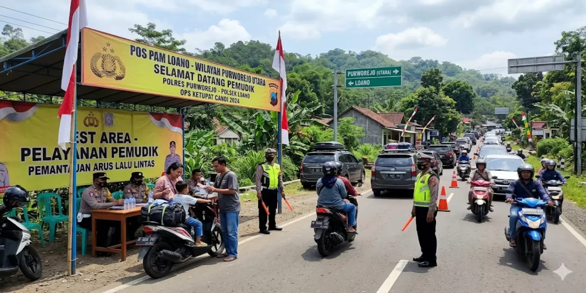 Sebelum Berangkat Cek Dulu! Daftar Posko Mudik Purworejo 2026 dari Terminal hingga Jalur Kutoarjo untuk Tempat Istirahat (Ilustrasi gambar )