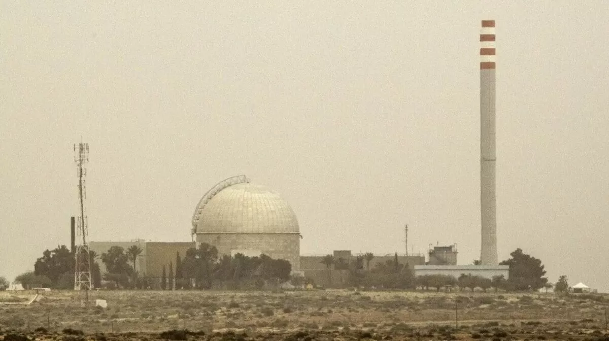 Fasilitas Nuklir Dimona Israel yang diserang Iran (middle  east eye)