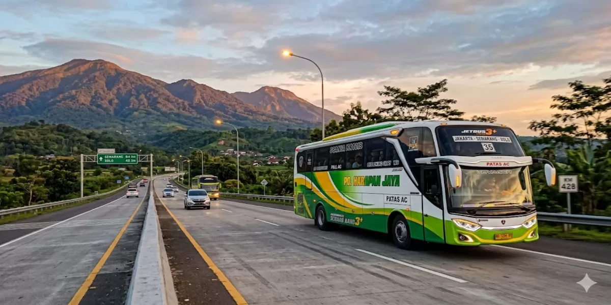 Info Resmi! Jadwal Bus AKAP 1&ndash;10 April 2026 Lengkap dengan Estimasi Harga Tiket Antar Kota Populer (Ilustrasi gambar )