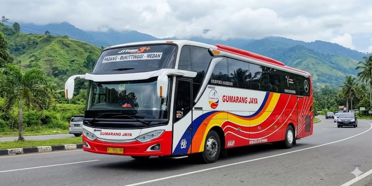 Update Jadwal Bus AKAP Gumarang Jaya Rute Padang Tangerang 11-20 April 2026 Lengkap Waktu Keberangkatan dan Panduan Pesan Tiket Online  (Ilustrasi gambar )