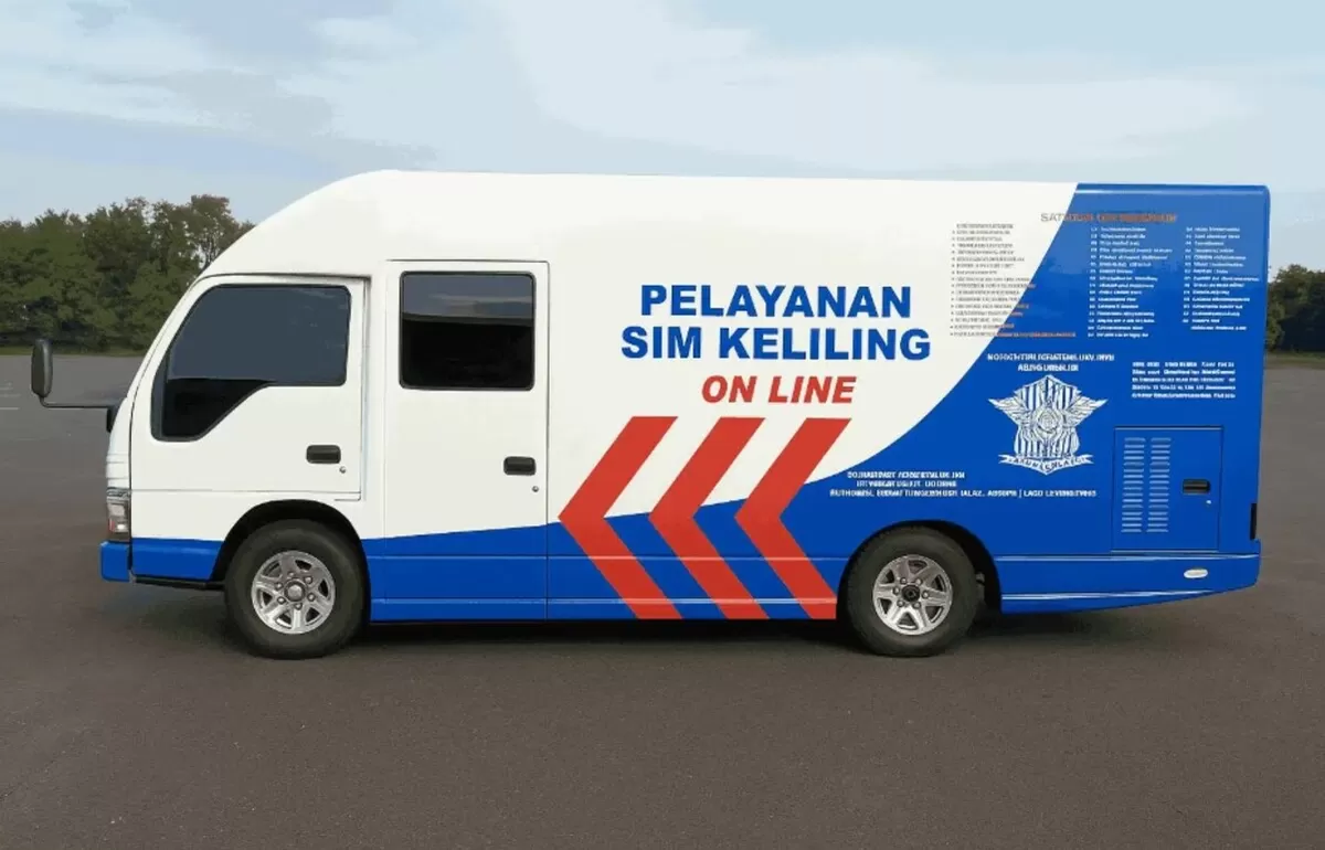 Bus Pelayanan Sim Keliling (Satlantas Polri)