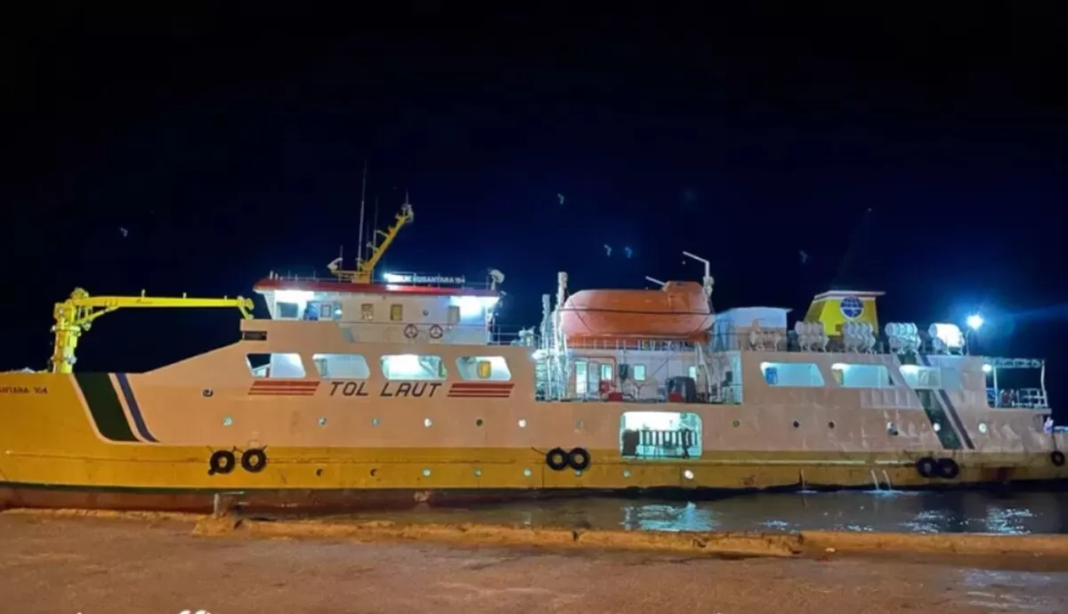 KM Sabuk Nusantara 104 (Marine Traffic)
