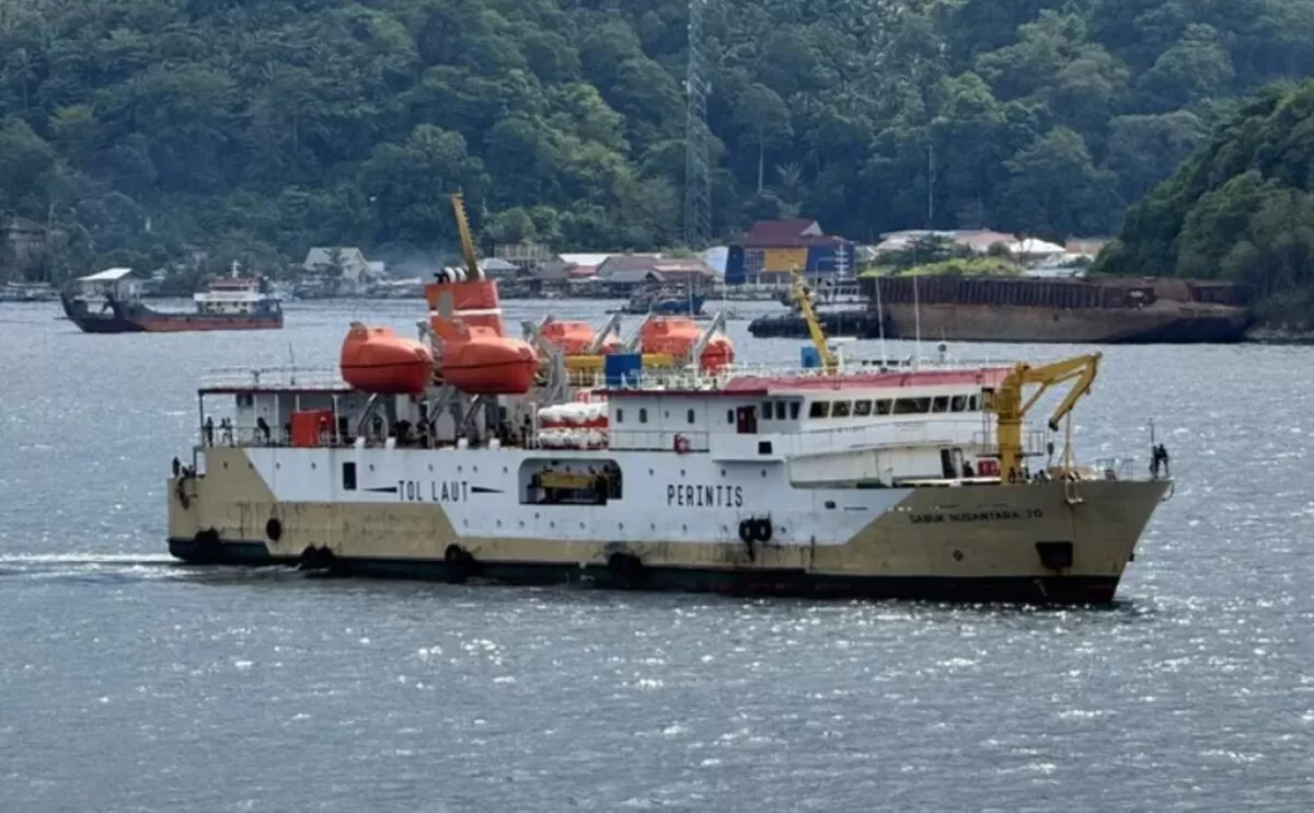 KM Sabuk Nusantara 70 (Marine Traffic)