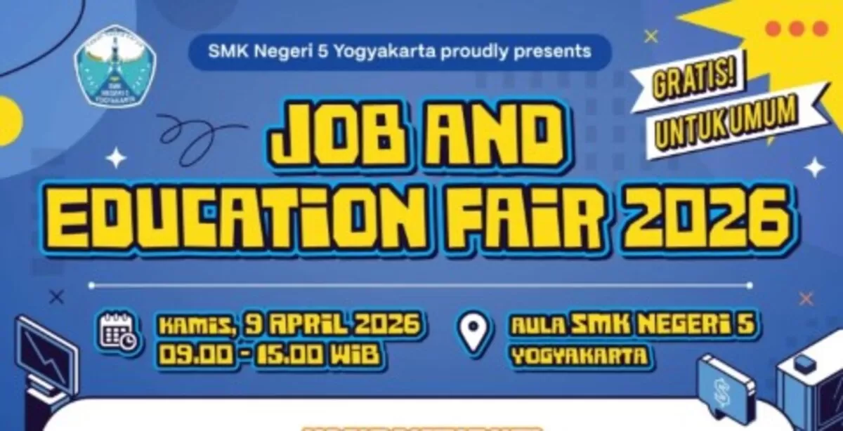 Job and Education Fair 2026 SMK 5 Yogyakarta (SMK N 5 Yogyakarta)