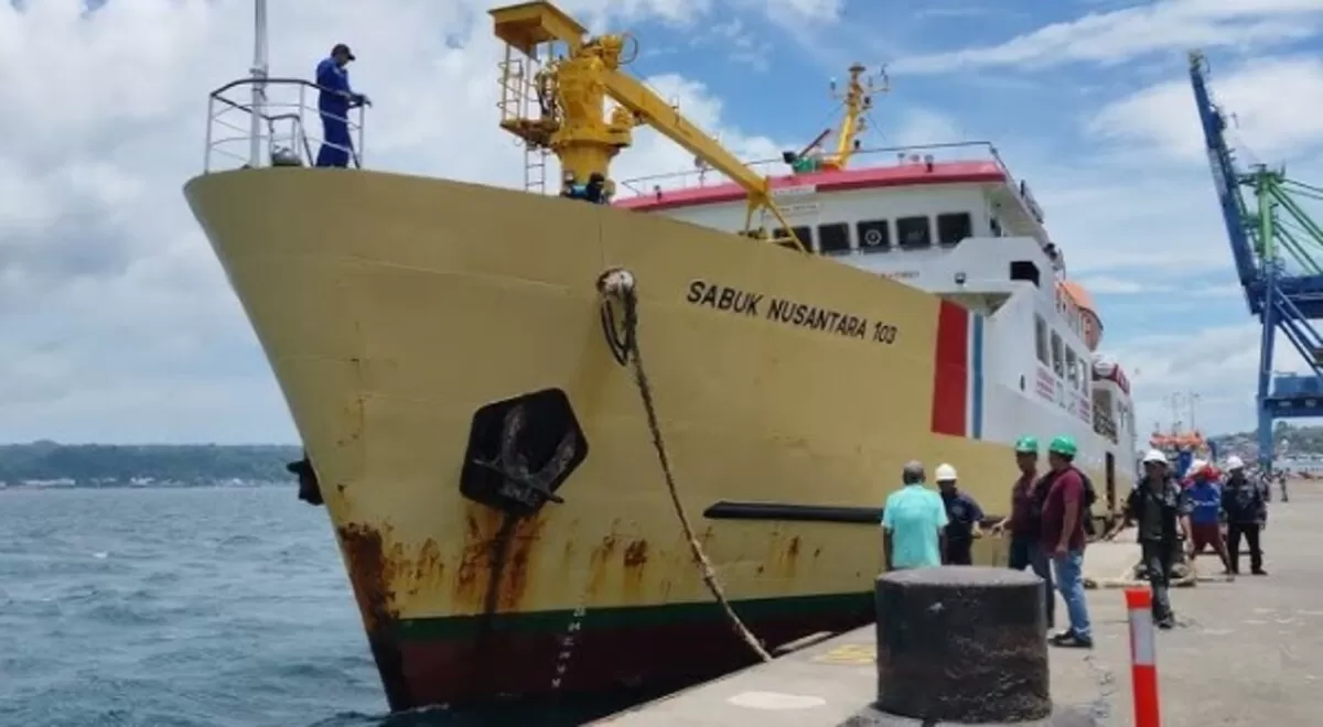 KM Sabuk Nusantara 103 (youtube)