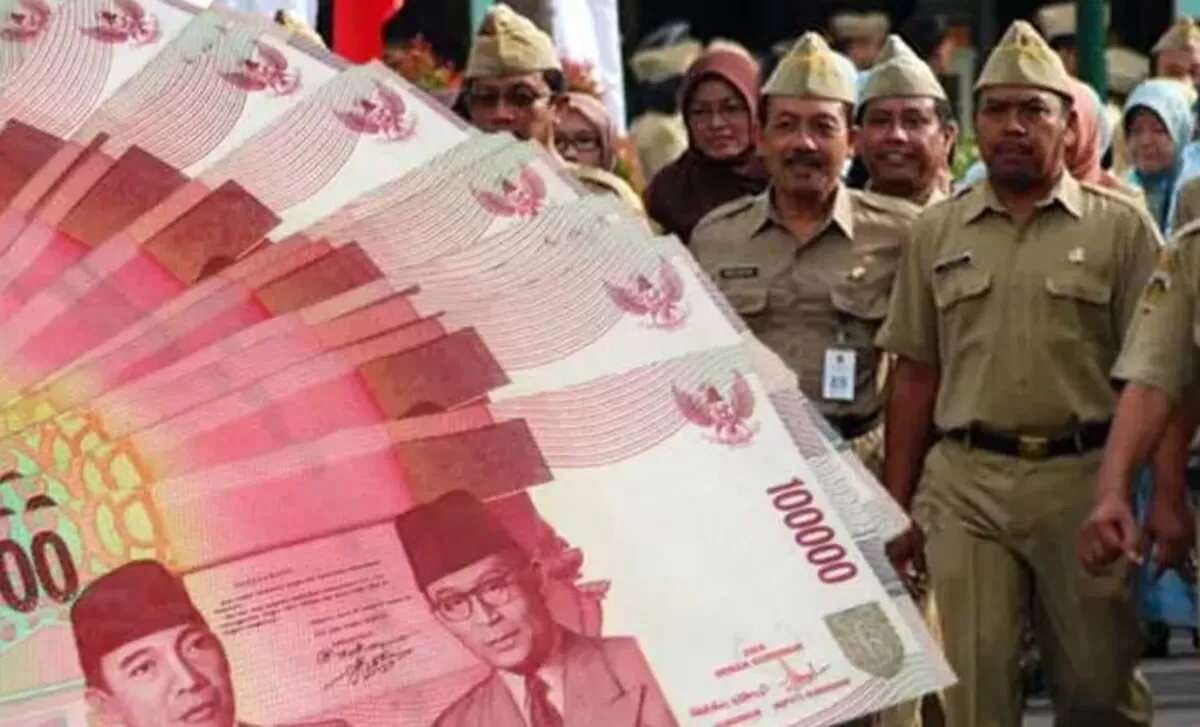 ilustrasi Gaji ke 13 bagi ASN (info bank)