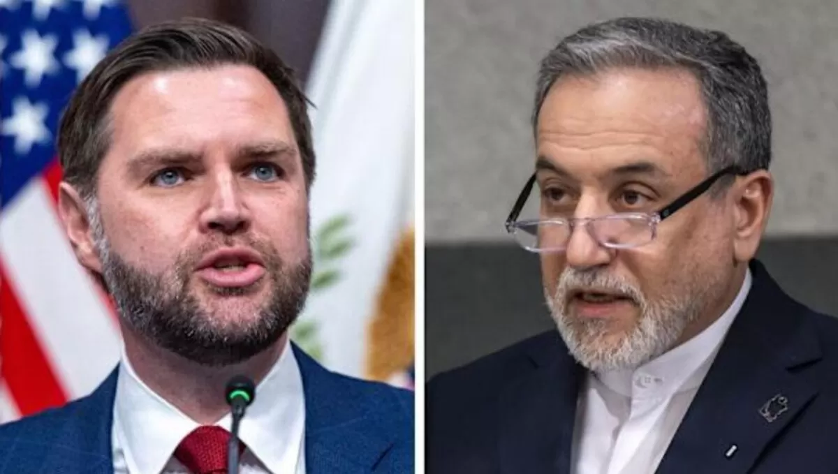 Wapres AS JD Vance dan Menlu Iran Abbas Aragchi (yahoo)