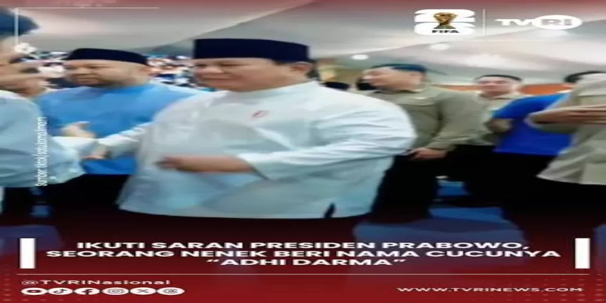 Fakta Viral Permintaan Nama Cucu ke Prabowo di Istana Negara, Kini Jadi Nama Bayi Zayden Pires Adhi Darma